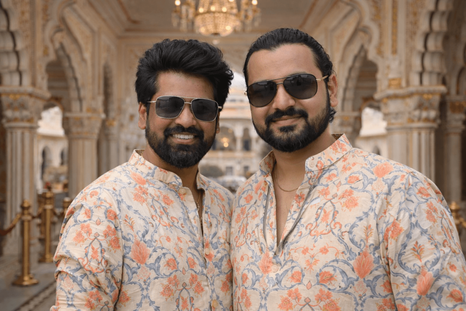 Aksh Yogis artist duo portrait